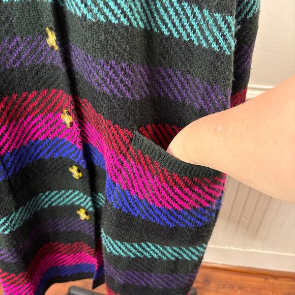 Torrid Plus Size 5X Coatigan Collared Sweater Duster Cardigan Striped Pockets - Picture 7 of 13